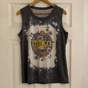 Fleetwood Mac Graphic Sleeveless Tank